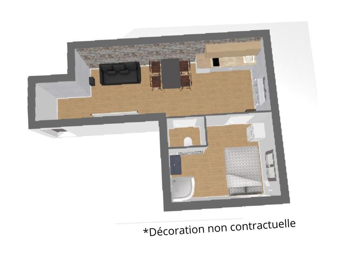 Jacobin-Centre Ville-Paisible-2 Couchages Amiens Buitenkant foto